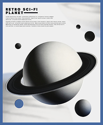 모양 PSD 디자인 예술 일러스트 밤하늘 흑백 그래픽 우주 행성 표현 원형 복고 이미지 우주여행 창의성 국내일러스트 도형 여행 하늘 촬영기법 야간 파일형식