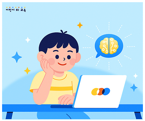 교육 어린이 인터넷 일러스트 교실 기술 실험 일상 학습 컴퓨터 디지털 스크린 정보 표현 호기심 개발 상상력 소프트웨어 창의성 AI_인공지능 국내일러스트 AI파일 감정 컨셉 학교 사람 라이프 전자제품 파일형식 벡터