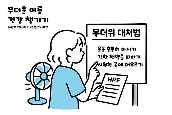 일러스트 건강 여름 건강관리 식사 선풍기 더위 갈증 에어컨 기온상승 냉방 습도 국내일러스트 AI파일 계절 날씨 관리 가전제품 기온 파일형식 벡터