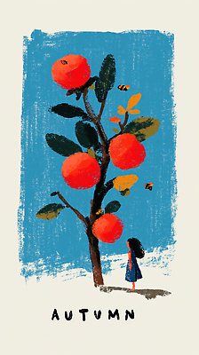 JPG 나무 식물 열매 어린이 컬러 하늘색 오렌지 과일 일러스트 자연 하늘 풍경 소녀 소년 여름 농장 탐험 가을 체험 벌 즐거움 국내일러스트 AI일러스트 AI콘텐츠 계절 여자 남자 감정 곤충 컨셉 농업 사람 파란색 생태계 파일형식