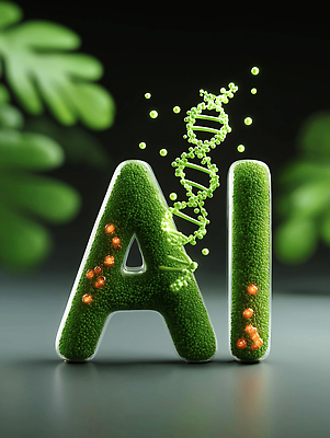 JPG 식물 편집이미지 문자 디자인 기술 그래픽 초록색 컴퓨터 3D 환경 DNA 모던 에코 창의성 AI_인공지능 편집3D AI컴퓨터그래픽 AI콘텐츠 컬러 전자제품 생명공학 디지털합성 파일형식