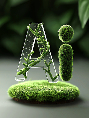 JPG 식물 편집이미지 디자인 자연 기술 그래픽 초록색 3D 투명 생태계 조화 혁명 창의성 AI_인공지능 편집3D AI컴퓨터그래픽 AI콘텐츠 컬러 컨셉 디지털합성 파일형식