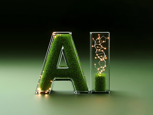 JPG 편집이미지 디자인 자연 미래 조명 기술 그래픽 장식 초록색 3D 혁명 창의성 AI_인공지능 편집3D AI컴퓨터그래픽 AI콘텐츠 컬러 컨셉 디지털합성 생태계 파일형식