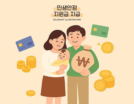 행복 돈 일러스트 가족 미래 웃음 부모 동전 기쁨 만남 아기 절약 신용카드 재산 보호 계획 편안함 보험 돌봄 재정 국내일러스트 민생지원금 민생회복소비쿠폰 AI파일 감정 컨셉 관계 모션 표정 사람 금융 감각 정부정책 파일형식 벡터 지원금