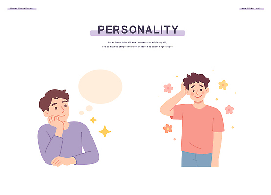 캐릭터 디자인 남자 꽃 행복 감정 예술 컬러 일러스트 상상 미소 그림 심리 성격 창의성 국내일러스트 일러캐릭터 AI파일 식물 표정 사람 파일형식 벡터