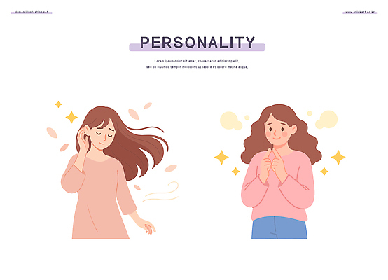 디자인 여자 행복 감정 컬러 일러스트 표정 머리카락 기쁨 만남 표현 자신감 그림 심플 긍정적 뷰티풀 성격 창의성 스타일 국내일러스트 AI파일 컨셉 사람 머리 파일형식 벡터