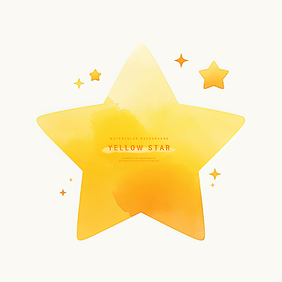 PSD 디자인 감정 별 예술 백그라운드 일러스트 수채화 밝음 그래픽 장식 반짝임 그림 화사함 창의성 스타일 강조 국내일러스트 자연요소 컨셉 모션 파일형식