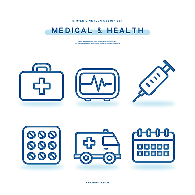 아이콘 기호 디자인 선 의학 건강 주사기 그래픽 약 맥박 계획 구급차 응급치료 2D아이콘 AI파일 문자 컨셉 의료기기 자동차 치료 파일형식 벡터