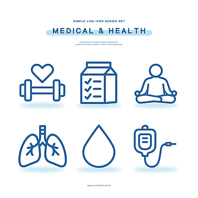 아이콘 라이프스타일 기호 웰빙 디자인 의학 건강 운동 허파 명상 심플 건강검진 수액 체크리스트 2D아이콘 AI파일 문자 생활 호흡기관 검사_조사 파일형식 벡터