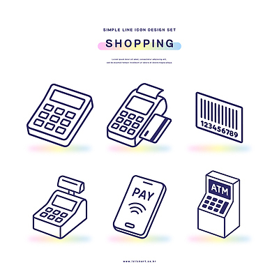 아이콘 디자인 금융 스마트폰 쇼핑 기계 거래 계산기 소비 서비스 바코드 결제 소매 ATM 2D아이콘 AI파일 문구용품 경제 핸드폰 스마트기기 장비 파일형식 벡터