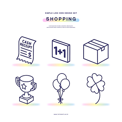 아이콘 디자인 예술 상징 그래픽 쇼핑 거래 클로버 소비 트로피 모던 심플 패키지 풍선 영수증 2D아이콘 AI파일 금융 상_우승 파일형식 벡터