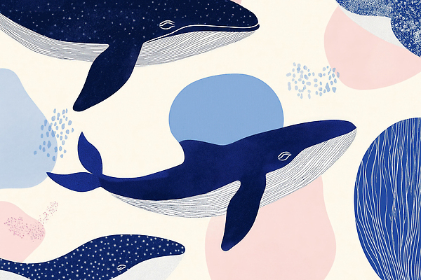 JPG 디자인 예술 바다 일러스트 자연 생명 미술 평화 수중 수영 수중동물 자유 큼 고래 그림 작품 봉우리 감성 뷰티풀 색감 국내일러스트 AI일러스트 AI콘텐츠 동물 컨셉 포유류 문화예술 수상스포츠 크기 생태계 파일형식