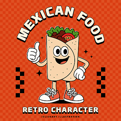 캐릭터 디자인 예술 음식 상징 백그라운드 일러스트 손가락 멕시코 요리 귀여움 주황색 최고 유머 만화 체크무늬 활기 일러캐릭터 AI파일 손 감정 컬러 컨셉 북아메리카 무늬 파일형식 벡터
