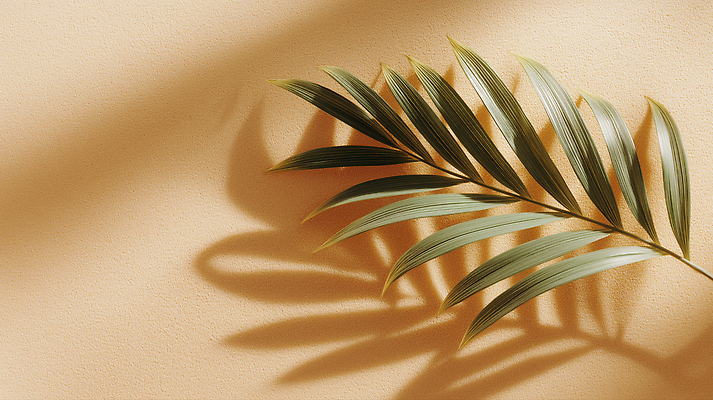 JPG 모양 식물 편집이미지 디자인 실루엣 선 컬러 백그라운드 잎 자연 그림자 장식 여름 빛 야자수 주황색 편집실사 AI포토 AI콘텐츠 나무 계절 촬영기법 CG 생태계 파일형식