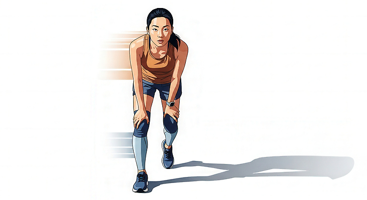 JPG 여자 스포츠 일러스트 모션 아침 건강 여름 운동복 달리기 운동 헬스 에너지 도전 시간 발전 목표 집중 준비 열정 리더쉽 국내일러스트 AI일러스트 AI콘텐츠 주간 옷 계절 감정 컨셉 사람 파일형식