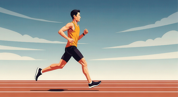 JPG 공원 남자 스포츠 러닝셔츠 일러스트 모션 하늘 건강 운동복 달리기 운동 헬스 힘 경쟁 시원함 집중 연습 속도 트랙 런닝화 국내일러스트 AI일러스트 AI콘텐츠 옷 공공시설 운동화 컨셉 셔츠 사람 파일형식