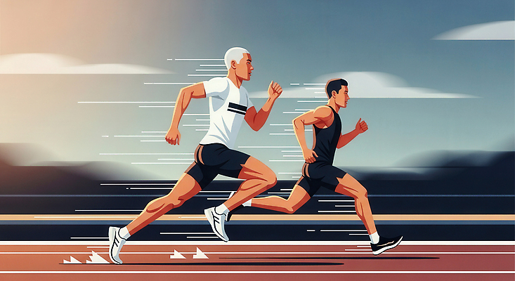 JPG 남자 스포츠 운동화 러닝셔츠 일러스트 청소년 아침 운동복 달리기 운동 햇빛 힘 경쟁 체육 연습 속도 트랙 마라톤 승부 국내일러스트 AI일러스트 AI콘텐츠 주간 옷 신발 컨셉 셔츠 모션 건강 사람 경기 태양 육상스포츠 파일형식