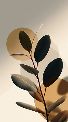JPG 모양 식물 편집이미지 디자인 실루엣 백그라운드 잎 자연 따뜻함 그림자 빛 3D 공간 그림 조화 색채 편집3D AI포토 AI콘텐츠 촬영기법 디지털합성 생태계 파일형식