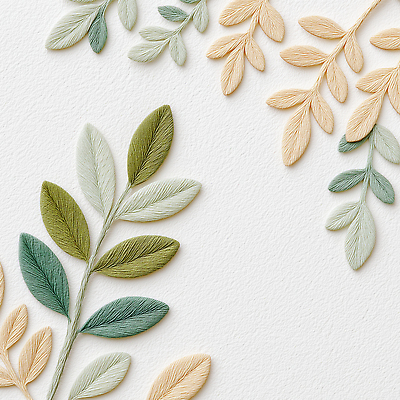 JPG 편집이미지 디자인 꽃 예술 컬러 백그라운드 잎 자연 장식 공예 배열 질감 자수 창의성 편집실사 AI포토 AI콘텐츠 식물 취미 CG 생태계 파일형식