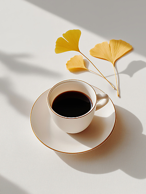 JPG 편집이미지 여유 커피 자연 탁자 일상 컵 햇빛 검은색 흰색 커피잔 오브젝트 은행잎 발견 뷰티풀 오후 편집실사 AI포토 AI콘텐츠 식기 감정 음료 컬러 가구 잎 잔 라이프 태양 CG 생태계 파일형식