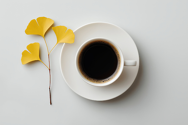 JPG 편집이미지 행복 여유 커피 음료 잎 자연 탁자 아침 컵 금색 흰색 맛 은행나무 조화 편집실사 AI포토 AI콘텐츠 주간 나무 식물 식기 감정 컬러 가구 컨셉 CG 생태계 파일형식