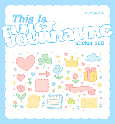 디자인 기념일 꽃 예술 스티커 일러스트 모션 왕관 선물 장식 하트 기록 클로버 일기 편지 그림 초대장 파스텔 창의성 국내일러스트 AI파일 모양 식물 학용품 카드_감사 이벤트 파일형식 벡터