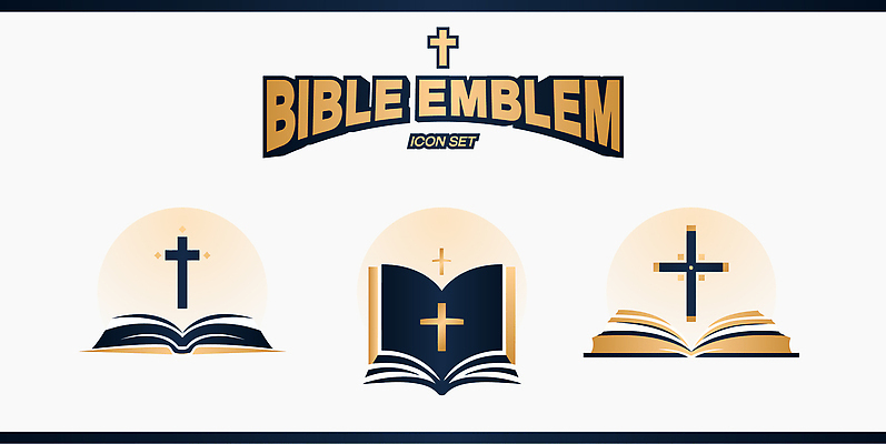 디자인 기독교 종교 예술 십자가 일러스트 그래픽 책 성경 심볼 이미지 벡터 국내일러스트 AI파일 종교용품 파일형식