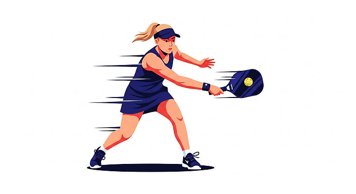 JPG 여자 스포츠 일러스트 공 모션 운동선수 경기 여름 운동복 운동 경쟁 코트 테니스 게임 스윙 집중 체육 연습 액션 스타일 국내일러스트 피클볼 AI일러스트 AI콘텐츠 옷 계절 포즈 컨셉 놀이 건강 사람 구기 외투 파일형식