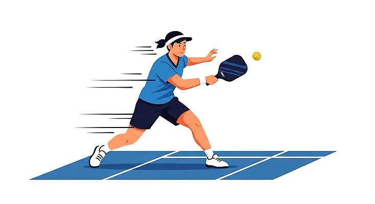 JPG 남자 스포츠 일러스트 공 모션 운동선수 경기 여름 파란색 경기장 테니스 기록 라켓 스윙 테니스장 집중 연습 속도 오후 힘찬 국내일러스트 피클볼 AI일러스트 AI콘텐츠 계절 스포츠용품 컬러 포즈 컨셉 스포츠시설 사람 구기 파일형식