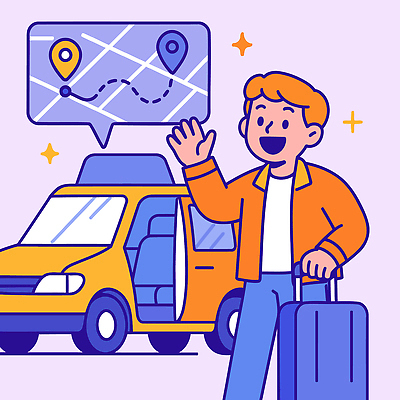 캐릭터 남자 여행 교통 이동 지도 일러스트 웃음 유행 희망 대기 도시 편안함 만화 서비스 택시 방문 경로 짐가방 스타일 국내일러스트 일러캐릭터 AI파일 감정 컨셉 가방 승용차 자동차 표정 사람 감각 파일형식 벡터