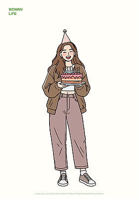 모자 옷 여자 기념일 행복 일러스트 초 가족 웃음 일상 친구 파티 케이크 축제 축하 도시 생일파티 생일 즐거움 세레모니 회식 국내일러스트 AI파일 잡화 감정 컨셉 관계 디저트 표정 사람 이벤트 라이프 식사 파일형식 벡터
