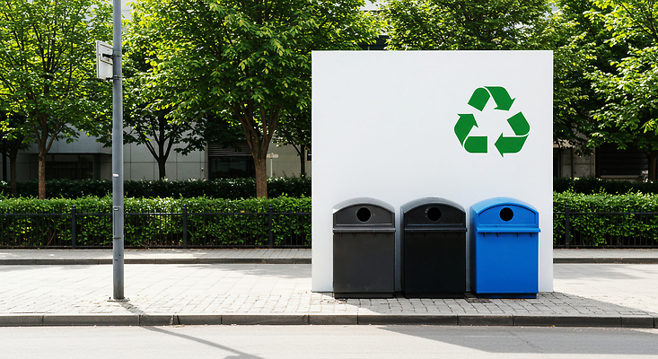 JPG 나무 편집이미지 자연 거리 통 생활 환경 재활용 도시 계획 쓰레기 청소 친환경 분리수거 편집실사 AI포토 AI콘텐츠 식물 컨셉 CG 생태계 파일형식