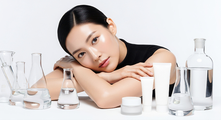 JPG 모델 편집이미지 여자 포즈 백그라운드 건강 물 뷰티 화장품 투명 상품 피부 화장대 스킨케어 뷰티풀 의료성형뷰티 편집실사 AI인물포토 AI콘텐츠 자연요소 가구 사람 신체부위 CG 파일형식 AI포토