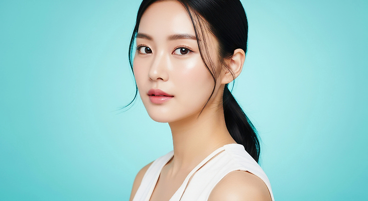 JPG 편집이미지 긴머리 여자 아시아 포즈 미소 사람 화장 뷰티 카메라 매력적 피부 의료성형뷰티 스타일 편집실사 AI인물포토 AI콘텐츠 헤어스타일 나라 컨셉 표정 신체부위 전자제품 CG 파일형식 AI포토