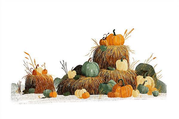 JPG 컬러 농업 채소 일러스트 자연 호박 따뜻함 풍경 장식 농작물 농장 환경 정원 수확 가을 건초 크기 원예 조화 텃밭 국내일러스트 AI일러스트 AI콘텐츠 계절 산업 밭 취미 생태계 파일형식