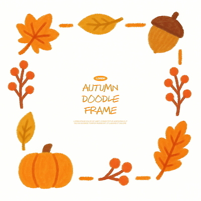 PSD 식물 디자인 계절 열매 예술 백그라운드 단풍 낙엽 오렌지 일러스트 자연 호박 프레임 따뜻함 장식 물방울무늬 가을 그림 손그림 색감 국내일러스트 잎 무늬 채소 과일 생태계 파일형식