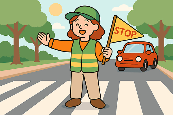 나무 손 도로 어린이 일러스트 모션 자동차 표시 아침 거리 안전 도시 정지 신호 교통안전 보호구역 요원 국내일러스트 AI파일 주간 식물 길 육상교통 교통시설 사람 신체부위 구역 파일형식 벡터