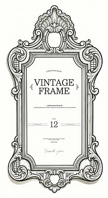 PSD 템플릿 편집이미지 디자인 예술 프레임 이벤트 그래픽 장식 인테리어 빈티지 날짜 메시지 고급 복고 초대장 이미지편집 컨셉 카드_감사 파일형식