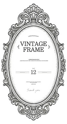 PSD 편집이미지 디자인 예술 액자 프레임 그래픽 장식 인테리어 빈티지 클래식 우아함 손그림 꾸밈 세련 이미지편집 컨셉 파일형식