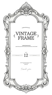 PSD 편집이미지 디자인 컬러 텍스트 프레임 그래픽 장식 빈티지 날짜 우아함 배열 그림 문서 디테일 이미지편집 컨셉 파일형식