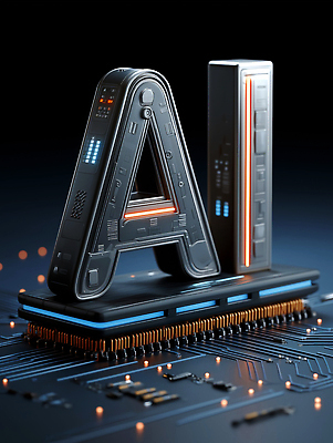 JPG 편집이미지 디자인 미래 기술 컴퓨터 조형물 정보 회로판 전자 시스템 혁명 창의성 디지털아트 AI_인공지능 편집3D AI컴퓨터그래픽 AI콘텐츠 컨셉 미술 전자제품 3D 파일형식