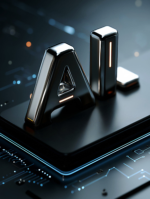 JPG 편집이미지 디자인 백그라운드 미래 기술 그래픽 컴퓨터 금속 디지털 기계 회로판 전자 A I 혁명 AI_인공지능 편집3D AI컴퓨터그래픽 AI콘텐츠 알파벳 컨셉 재질 전자제품 3D 파일형식