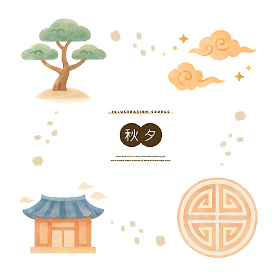 PSD 나무 구름 전통 건축물 디자인 문화 일러스트 자연 하늘 한국 따뜻함 풍경 평화 추석 고요 가을 그림 뷰티풀 색감 테마 국내일러스트 자연요소 식물 계절 명절 건축 아시아 컨셉 생태계 파일형식