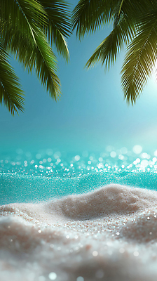 JPG 편집이미지 모래 바다 여행 자연 휴식 풍경 해변 여름 야자수 햇빛 평화 뷰티풀 인기 수평선 편집실사 AI포토 AI콘텐츠 나무 계절 컨셉 태양 CG 생태계 파일형식
