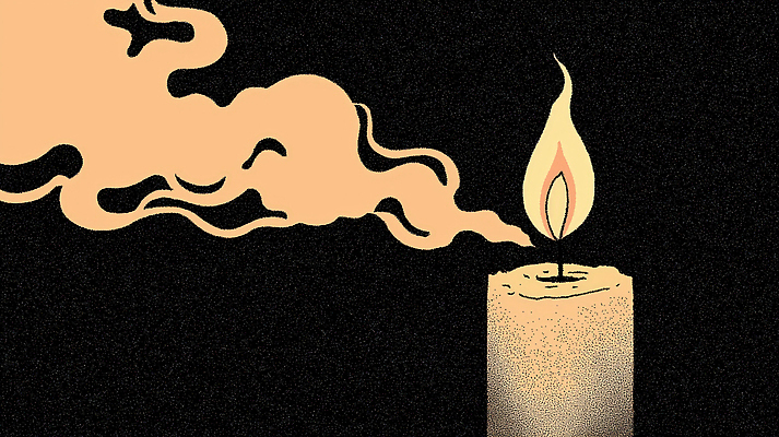 JPG 디자인 감정 예술 컬러 일러스트 촛불 자연 불꽃 따뜻함 미소 빛 평화 어둠 분위기 연기 심플 순간 창의성 차분 국내일러스트 AI일러스트 AI콘텐츠 컨셉 초 불 표정 생태계 파일형식