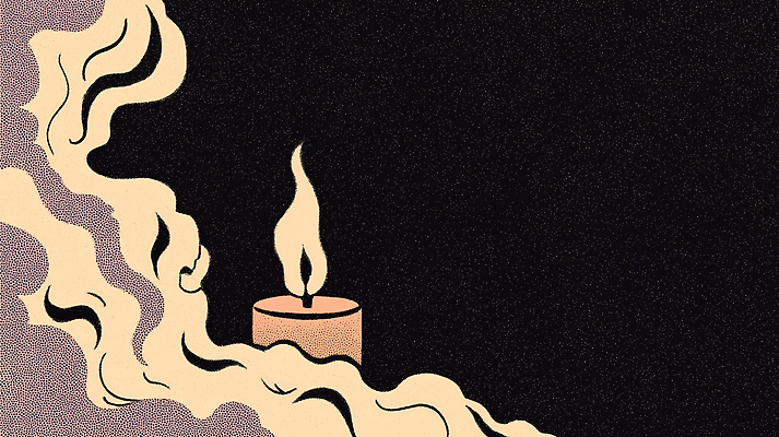 JPG 예술 야경 일러스트 촛불 자연 휴식 조명 미소 일상 빛 평화 어둠 공간 분위기 연기 편안함 신비 집중 심플 감성 소프트 국내일러스트 AI일러스트 AI콘텐츠 컨셉 초 표정 라이프 감각 야간 생태계 파일형식 풍경_경치