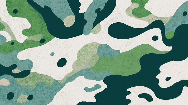 JPG 디자인 예술 컬러 백그라운드 무늬 패턴 일러스트 자연 추상 그래픽 환경 디지털 모던 질감 군용 색채 평면 스타일 국내일러스트 AI일러스트 AI콘텐츠 군대 생태계 파일형식