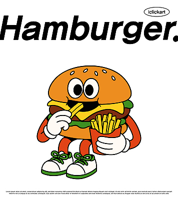 캐릭터 행복 어린이 음식 컬러 일러스트 디저트 패스트푸드 요리 미소 그래픽 감자튀김 햄버거 만화 즐거움 애니메이션 일러캐릭터 AI파일 감정 감자 표정 사람 튀김 인스턴트 파일형식 벡터