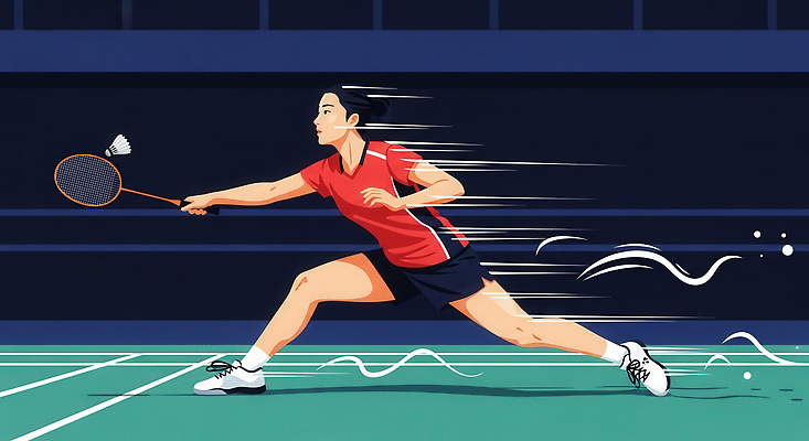 JPG 스포츠 일러스트 협력 운동선수 기술 경기 운동 스트레칭 경쟁 경기장 코트 라켓 셔틀콕 집중 연습 역동적 배드민턴 승부 스매싱 국내일러스트 AI일러스트 AI콘텐츠 스포츠용품 컨셉 스포츠시설 모션 건강 구기 외투 파일형식