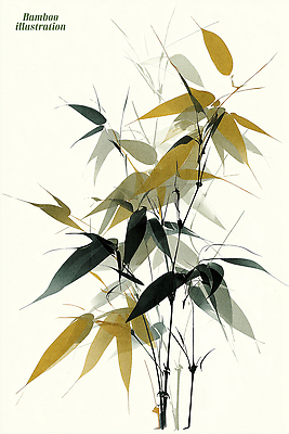 모양 PSD 식물 디자인 예술 컬러 일러스트 자연 그래픽 유행 대나무 그림 국내일러스트 나무 생태계 파일형식